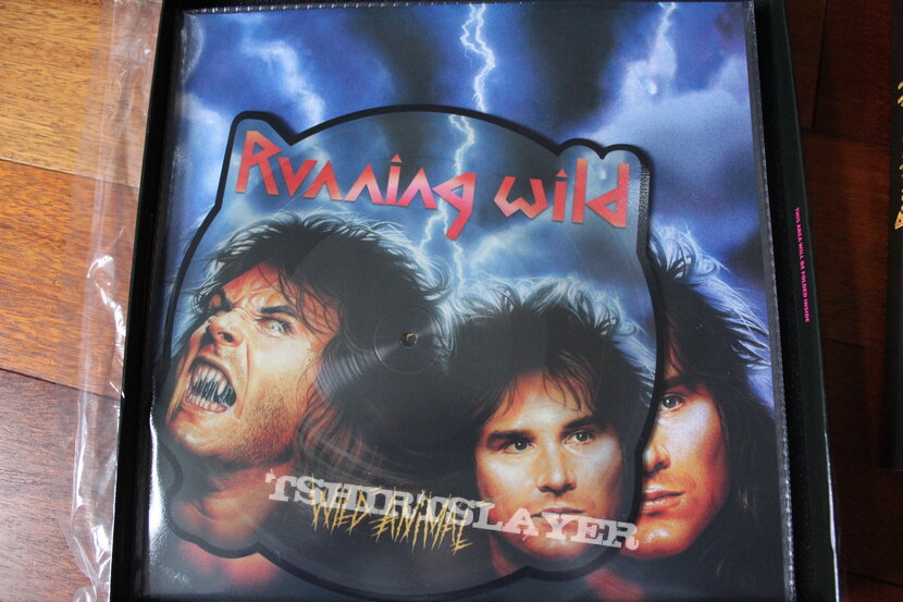 Running Wild Shaped Picture Disc Box Set