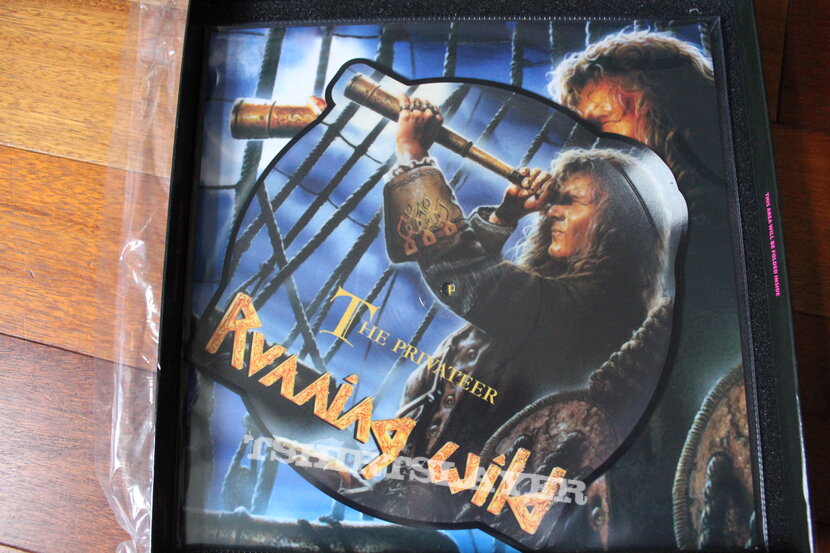 Running Wild Shaped Picture Disc Box Set