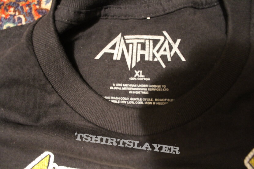 Anthrax Dredd Mosh it up shirt