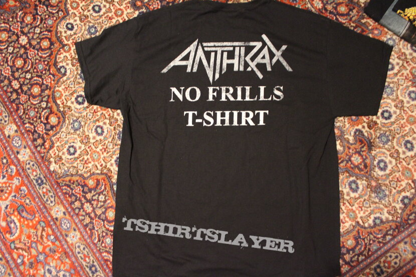 Anthrax No Frills shirt reprint