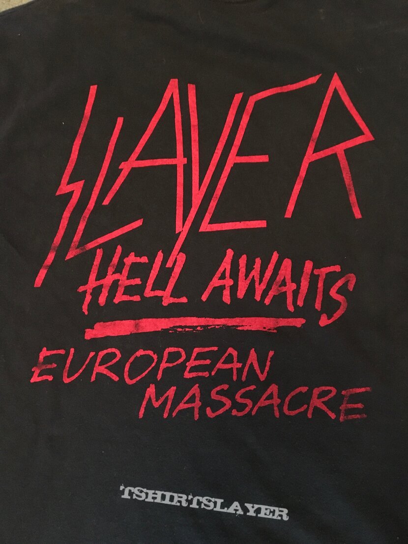 Slayer Slatanic Wehrmacht Euro Massacre shirt