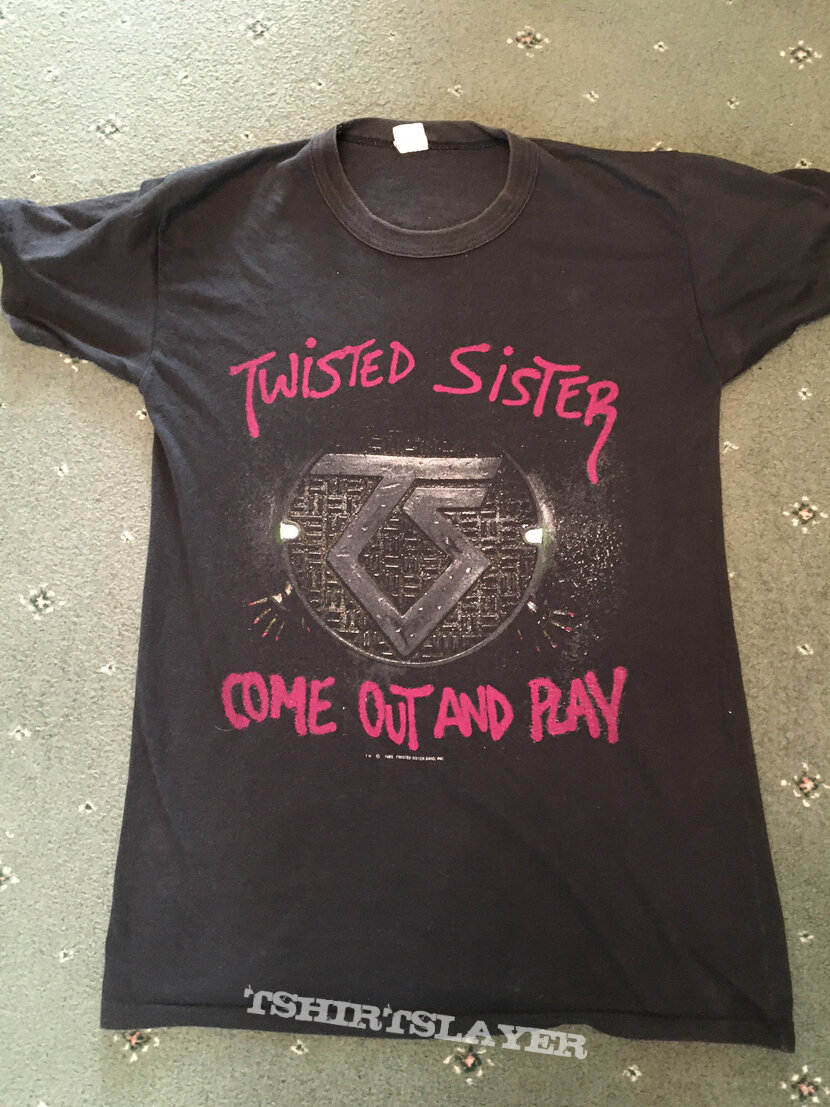Twisted Sister Come Out &amp; Play UK tour shirt