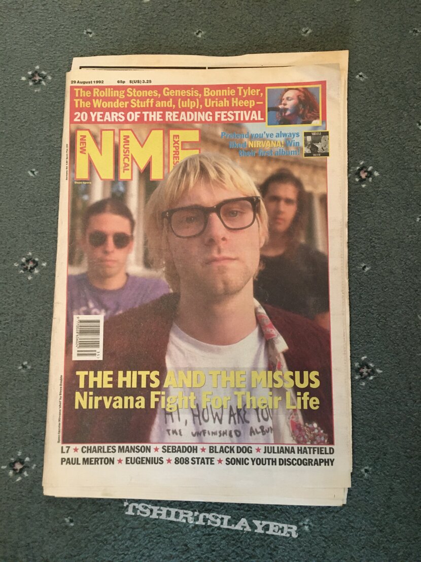 Nirvana various magazines