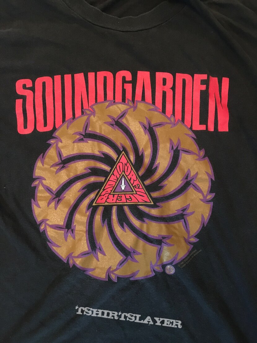 Soundgarden Badmotorfinger Europe &amp; UK tour t-shirt