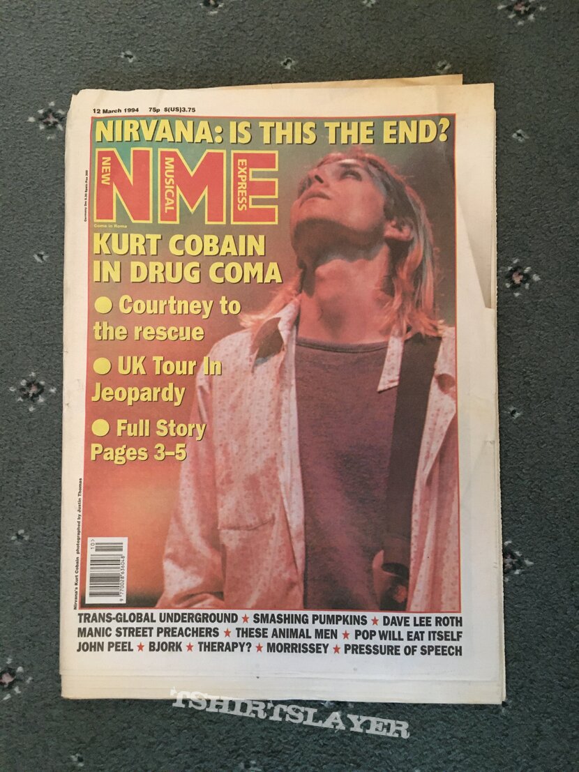 Nirvana various magazines