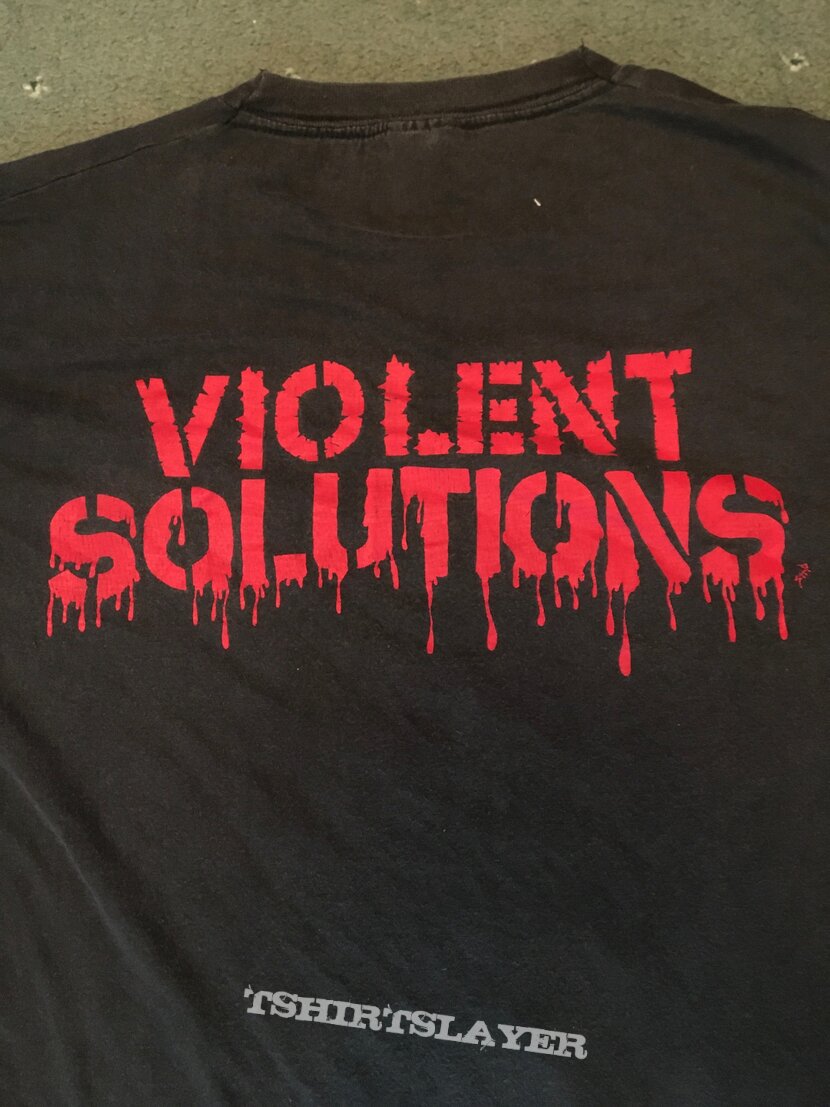 Sacred Reich Violent Solutions shirt