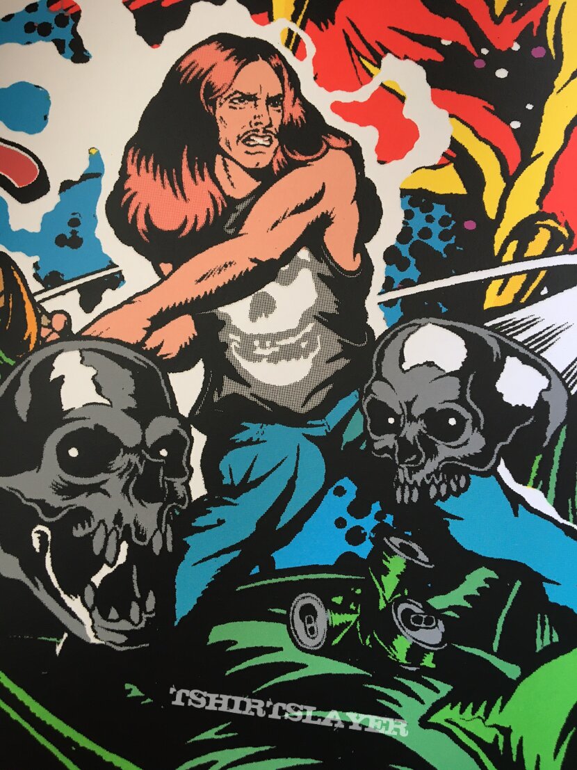Metallica Cliff Burton Superhero poster by Juan Machado | TShirtSlayer  TShirt and BattleJacket Gallery