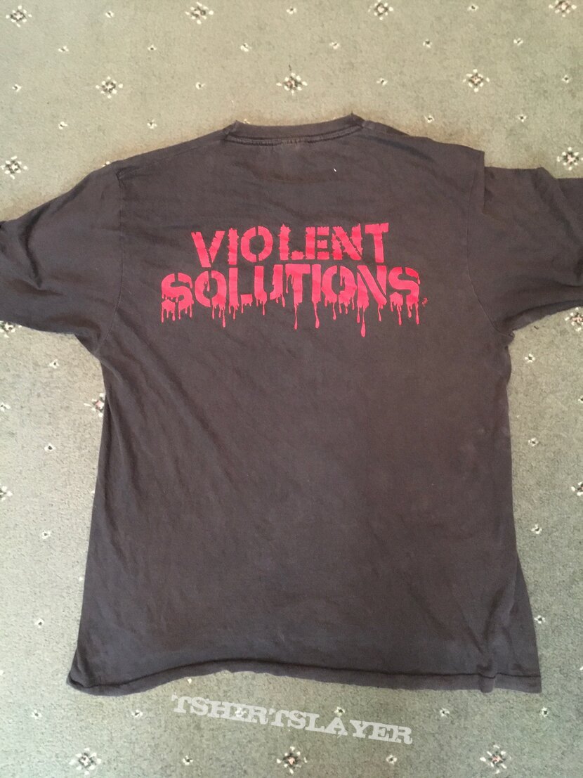 Sacred Reich Violent Solutions shirt