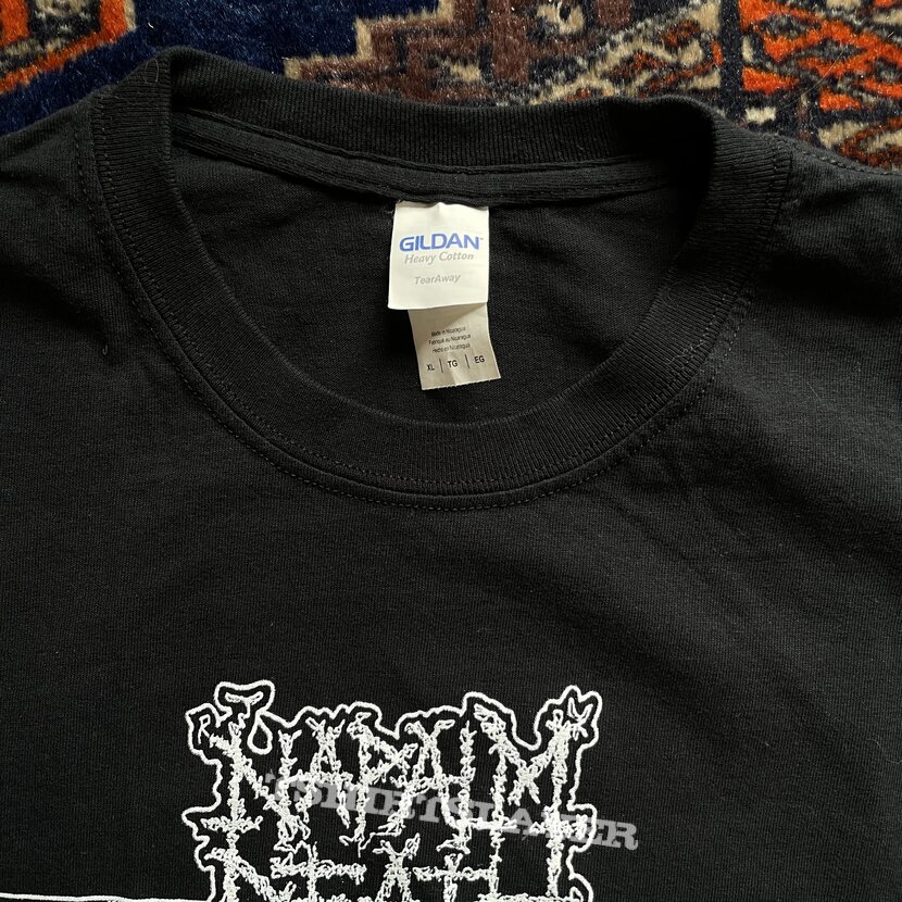 Napalm Death 2003 T-shirt | TShirtSlayer TShirt and BattleJacket