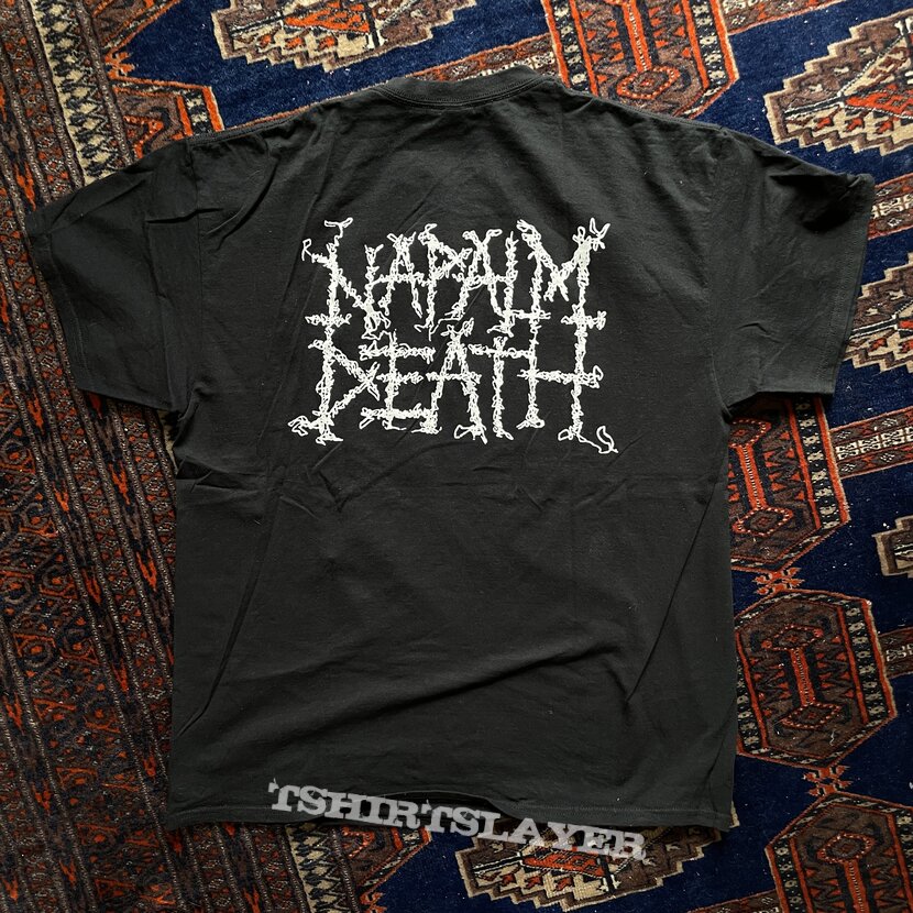 Napalm Death 2003 T-shirt | TShirtSlayer TShirt and BattleJacket