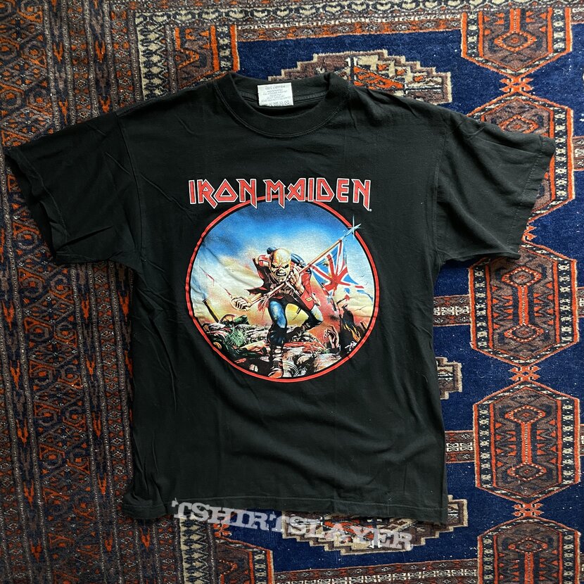 Iron Maiden The Trooper 1999 European Tour T-shirt