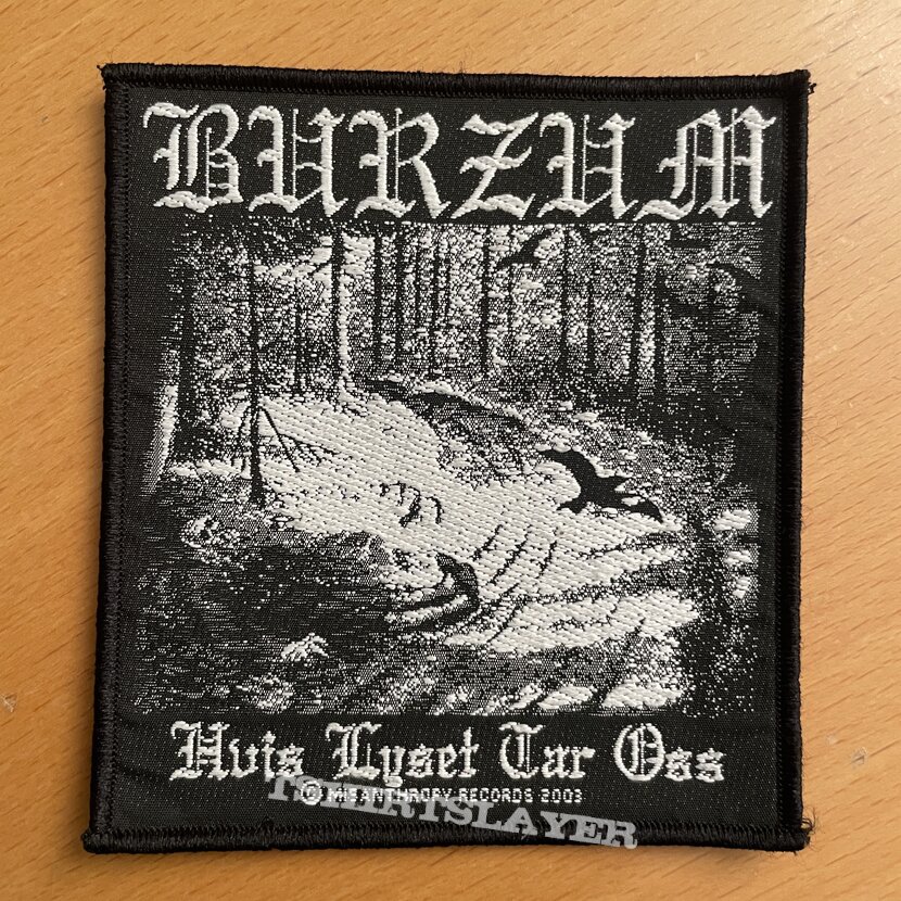 Burzum Patch 2003 Misanthropy Records Hvis Lyset Tar Oss