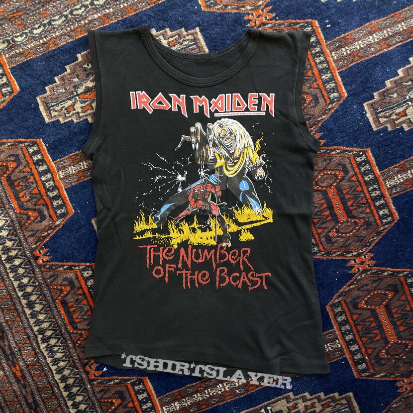Iron Maiden 1983 MCMLXXXIII The Number of The Beast T-shirt 