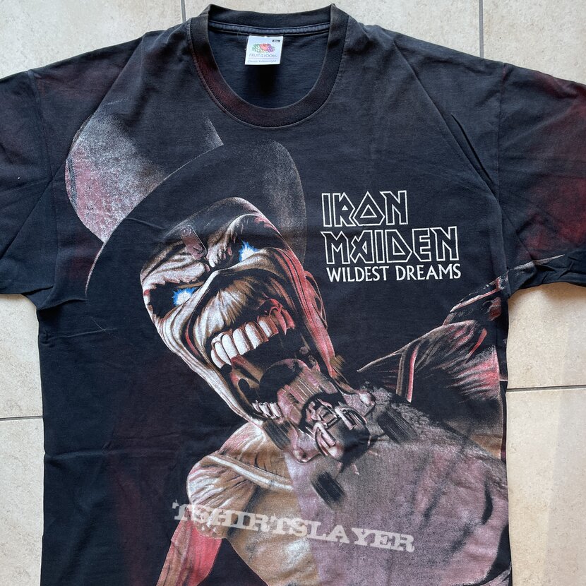 Iron Maiden Wildest Dreams all over print t-shirt from 2003