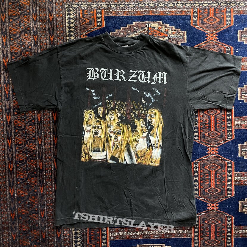 Burzum Burning witches 2003 Merch T-shirt