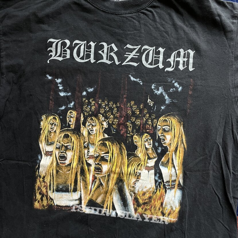 Burzum Burning witches 2003 Merch T-shirt