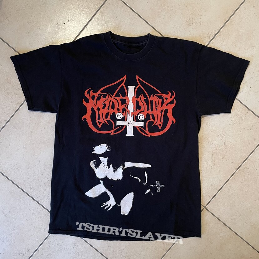 Marduk Fuck Me Jesus T-shirt from 2006, officail Licence Razamataz, made in England 