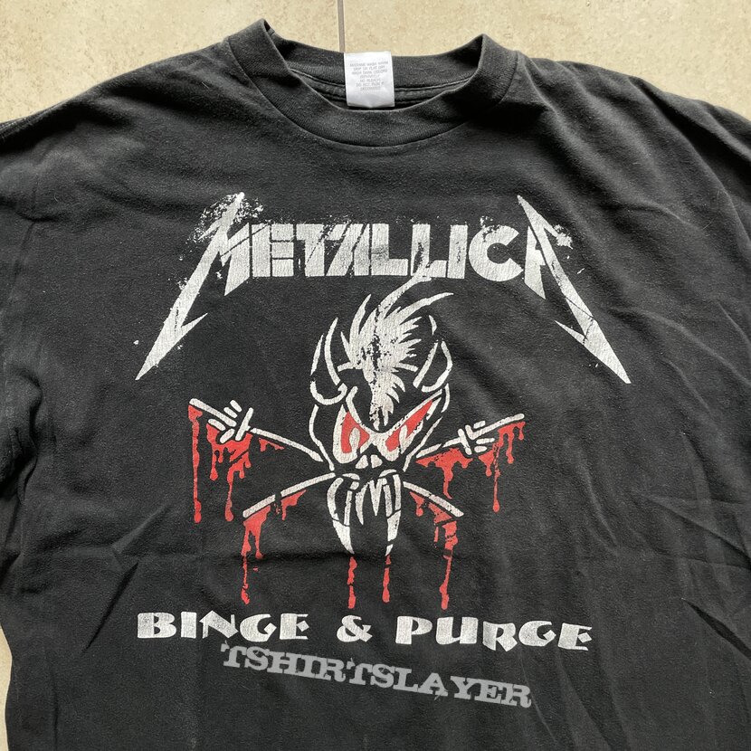 Metallica Binge and Purge 1994 summer shit world Tour 