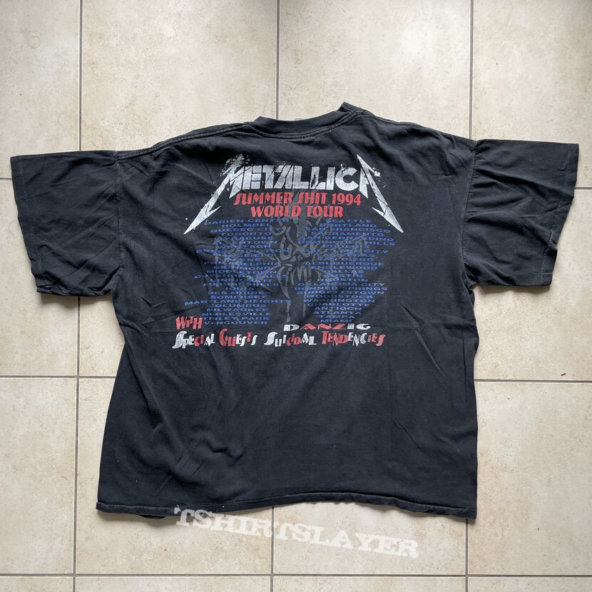 Metallica Binge and Purge 1994 summer shit world Tour 