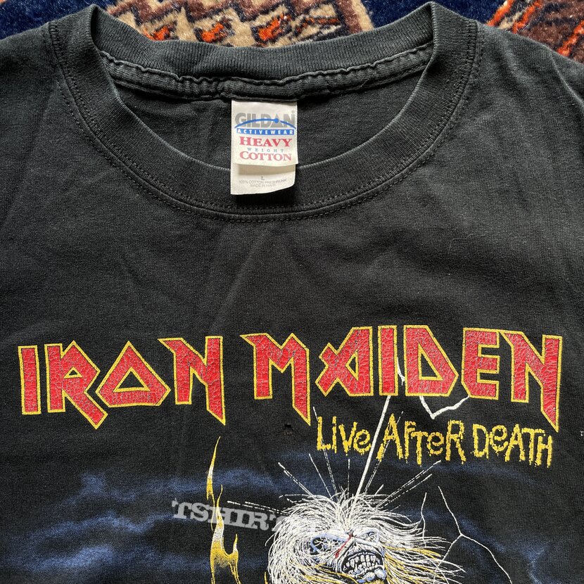 Iron Maiden 2005 Live after Death T-shirt 