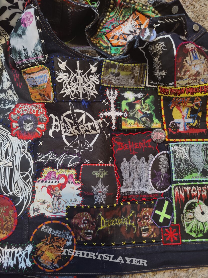 Necromantia Mortician Battle Jacket