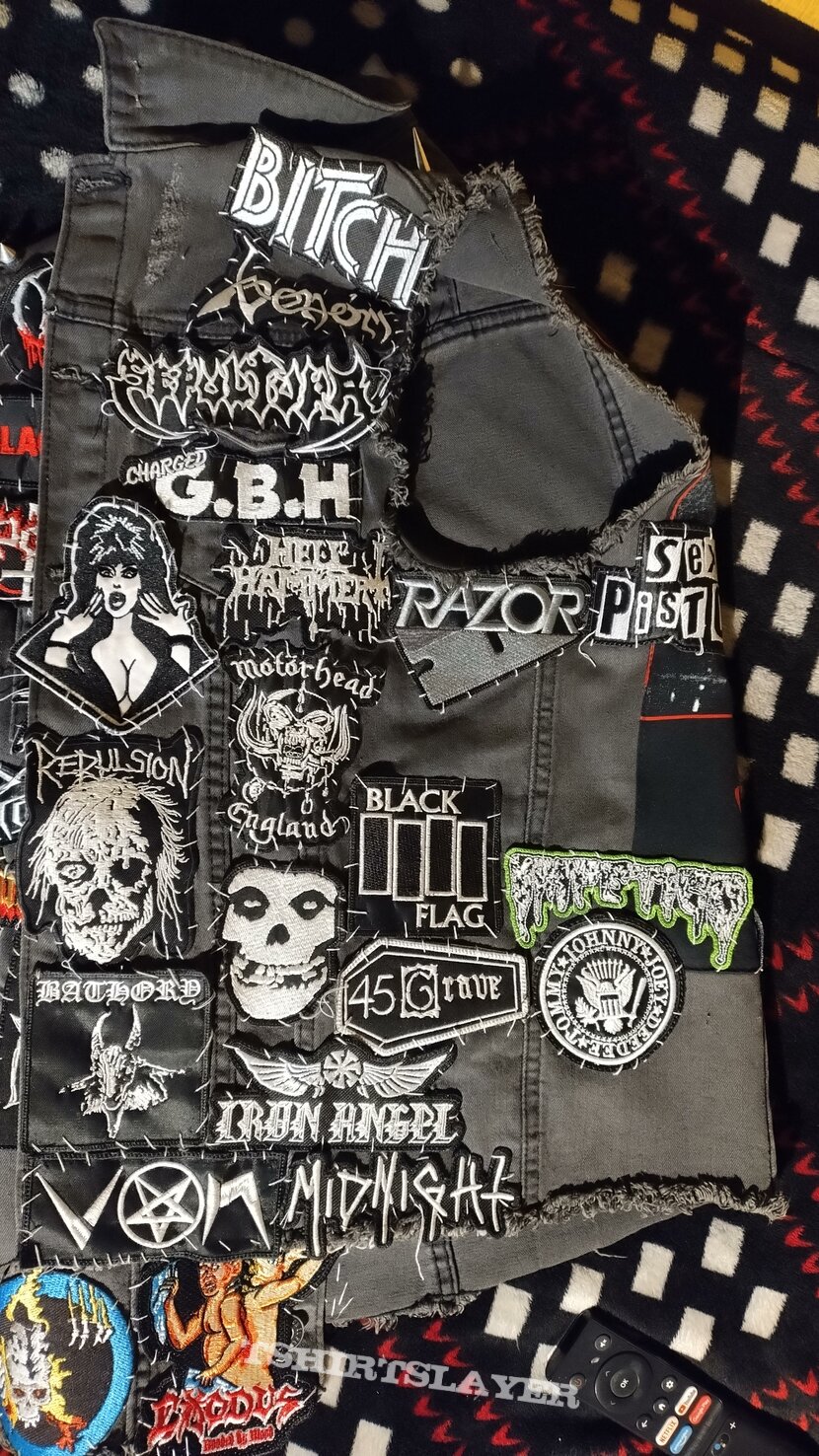 Minor Threat Battle Jacket almost finished 