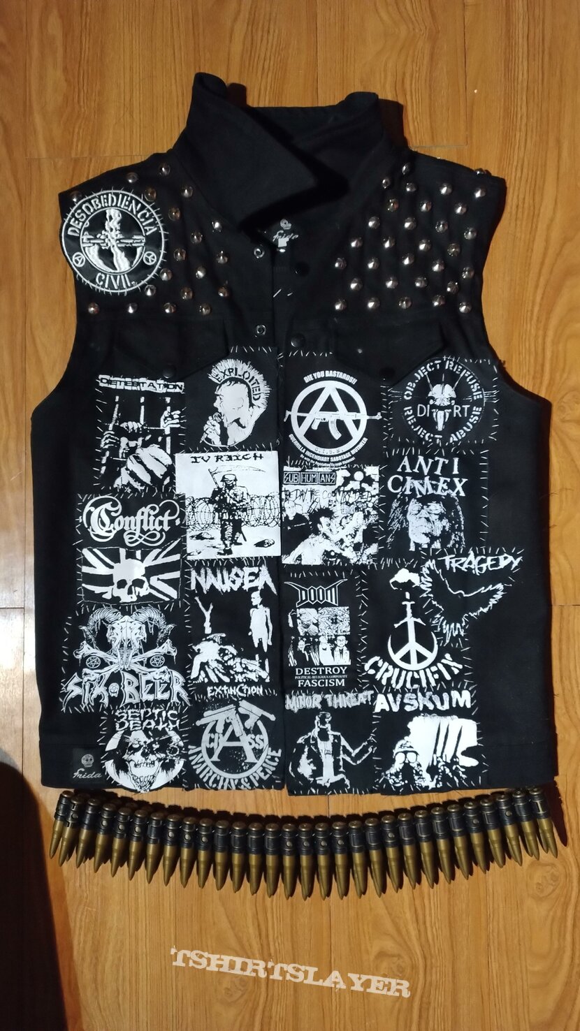 Cryptic Slaughter Punk Battle Jacket Cryptic Slaughter Punk Battle Jacket