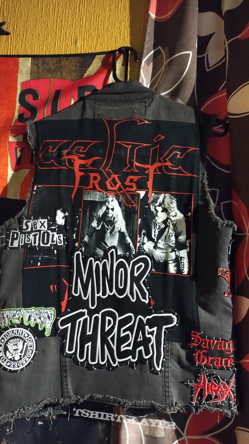Minor Threat Battle Jacket almost finished 