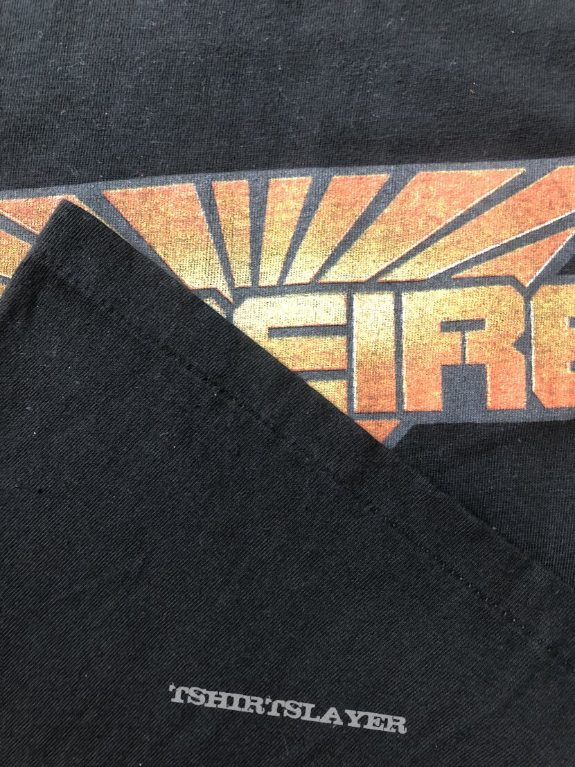 Bonfire Fire Works Tourshirt 1988