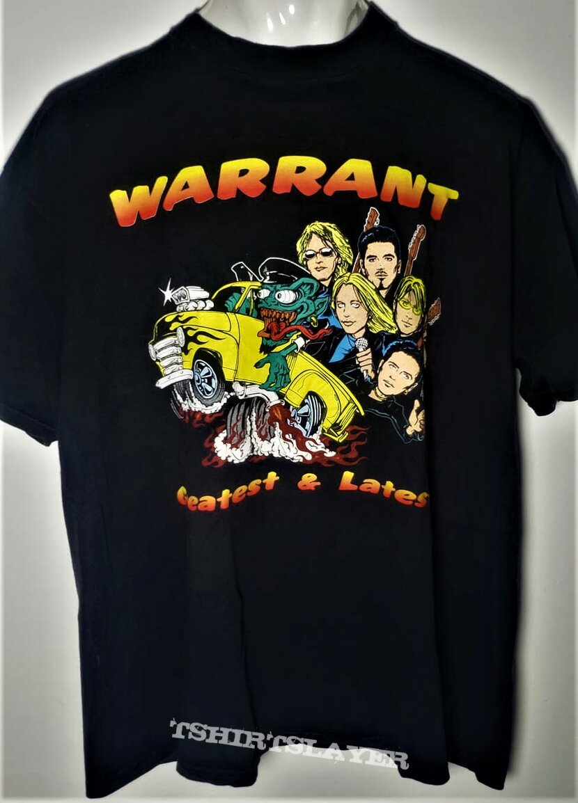 WARRANT Greatest And Latest tour shirt