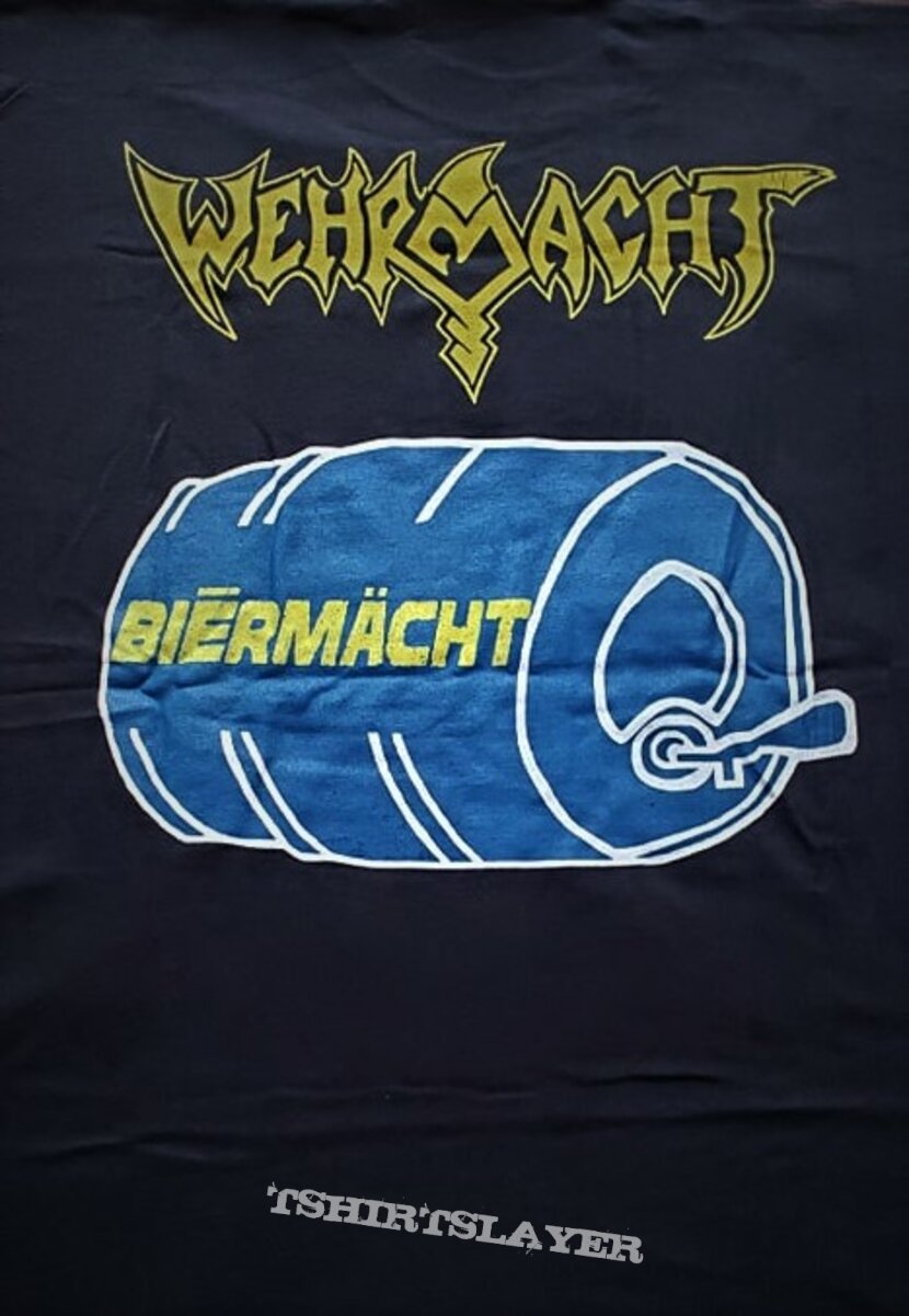 WEHRMACHT. Biermacht. short sleeve | TShirtSlayer TShirt and BattleJacket  Gallery