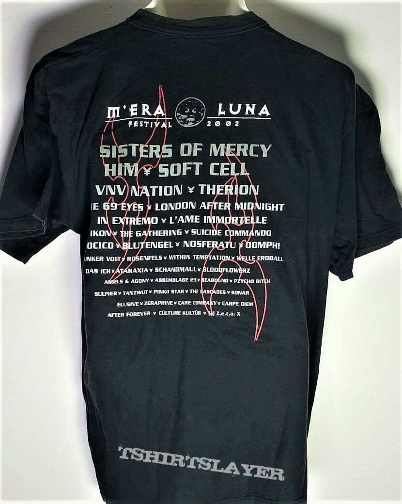 HIM Mera Luna Festival 2002 | TShirtSlayer TShirt and BattleJacket Gallery