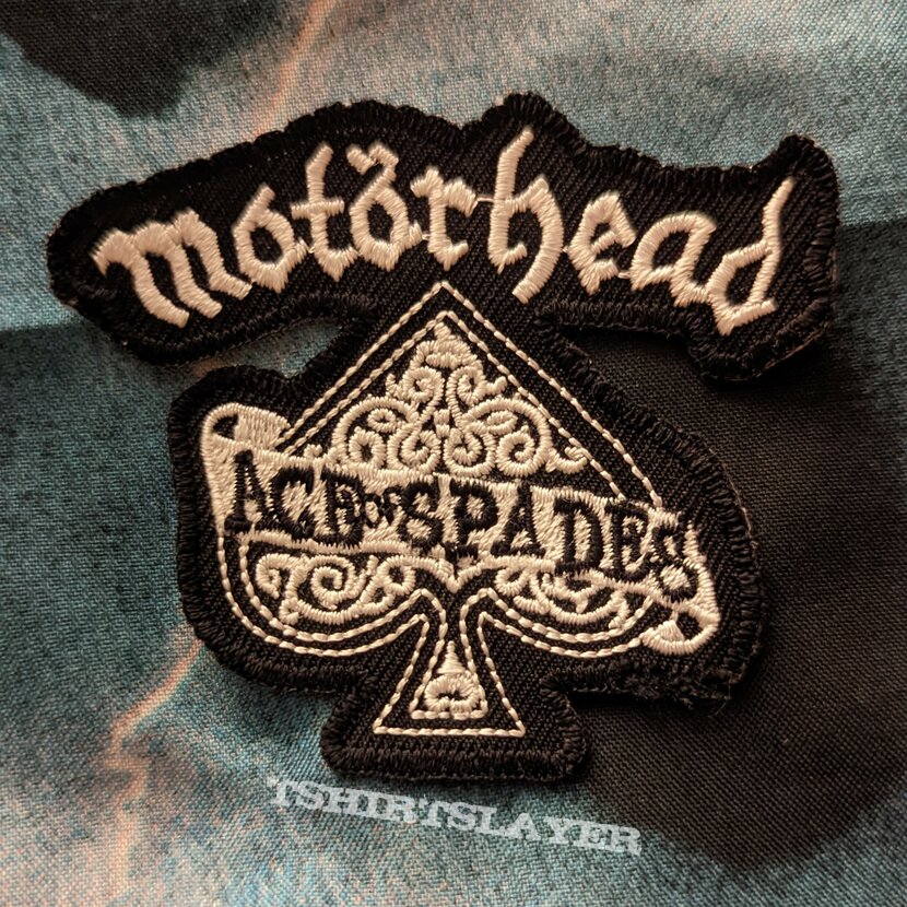 Motörhead - Ace Of Spades embroidered patch 