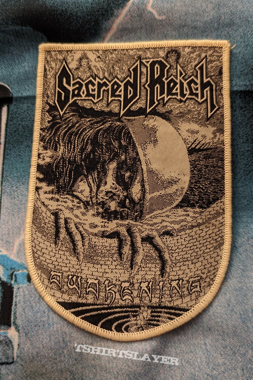Sacred Reich - Awakening woven patch 
