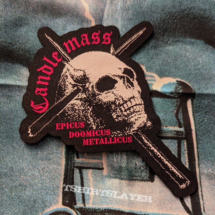 Candlemass - Epicus Doomicus Metallicus woven patch 