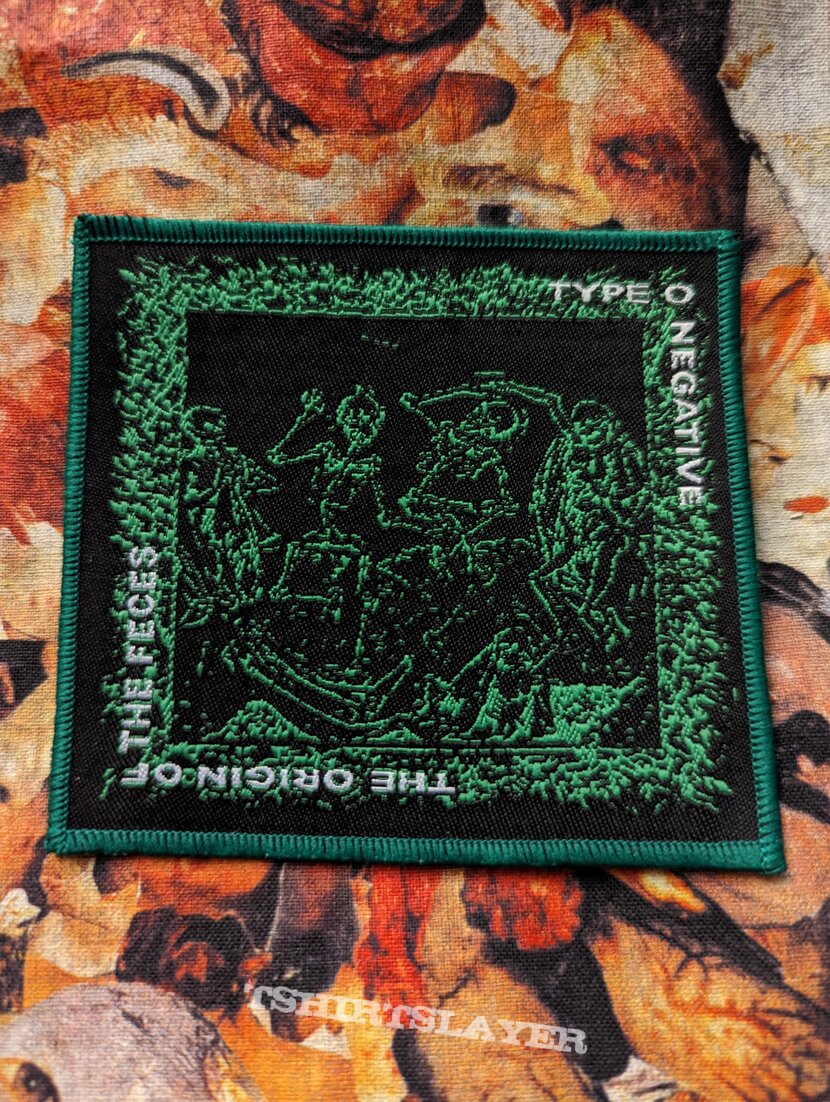 Type O Negative - The Origin Of The Feces woven patch 