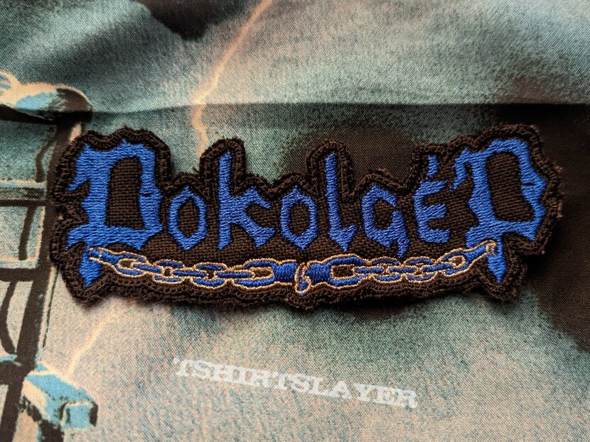 Pokolgép embroidered logo patch