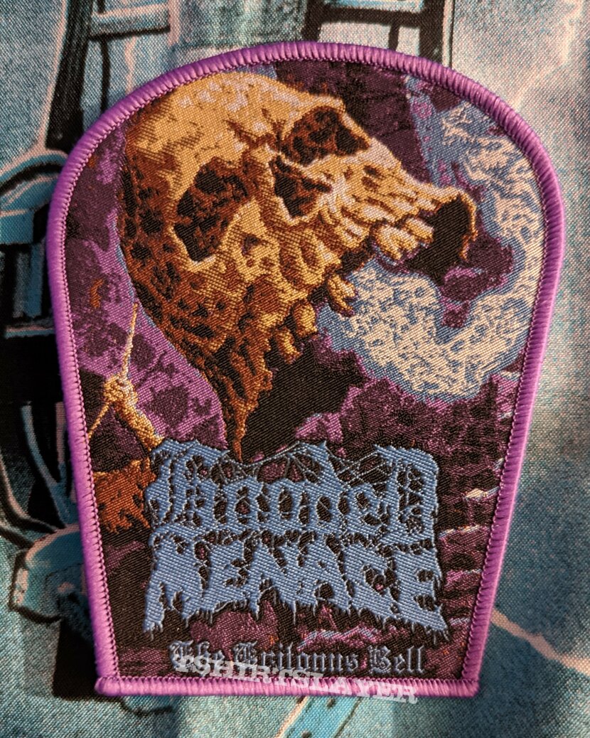 Hooded Menace - The Tritonus Bell woven patch 