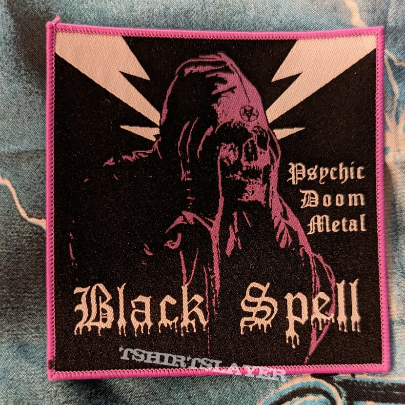 Black Spell - Psychic Doom Metal woven patch 