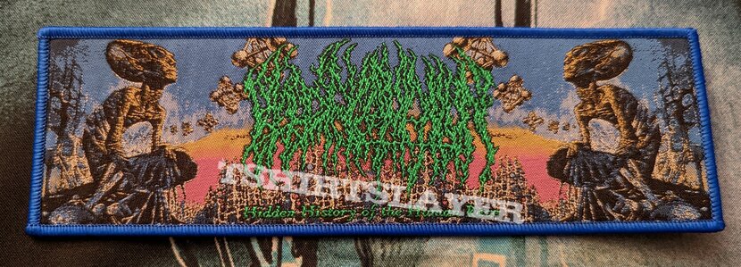 Blood I Bleed Blood Incantation - Hidden History of the Human Race woven strip patch