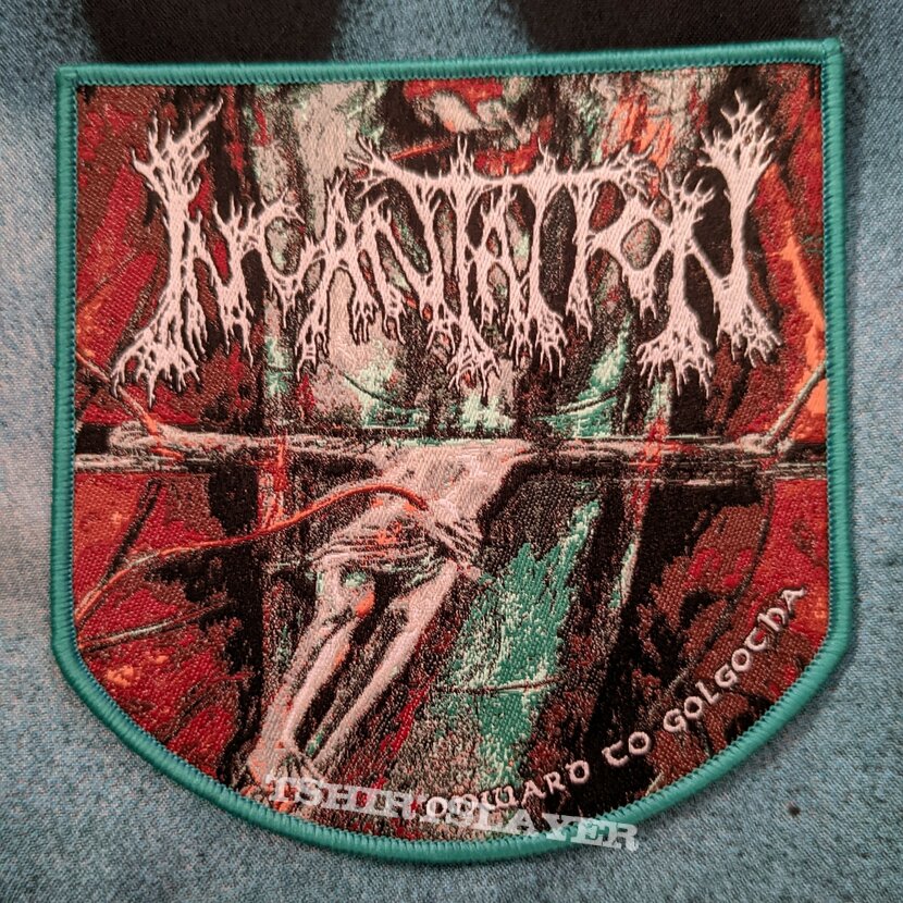 Incantation - Onward To Golgotha woven patch