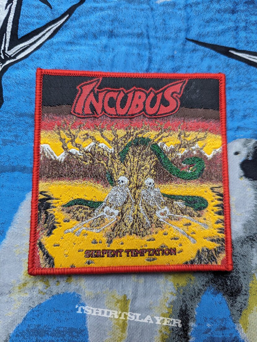 INCUBUS - Serpent Temptation woven patch 