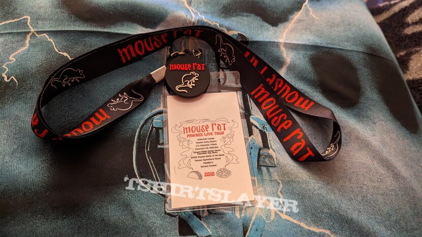 Mouse Rat Pawnee Live Tour lanyard