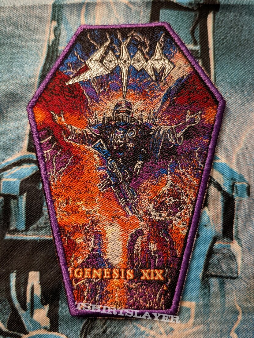 Sodom - Genesis XIX woven patch