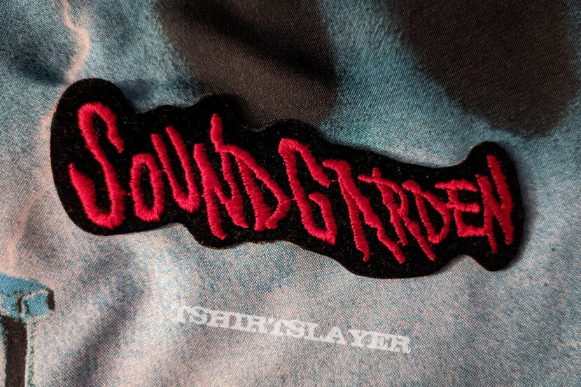 Soundgarden embroidered logo patch 