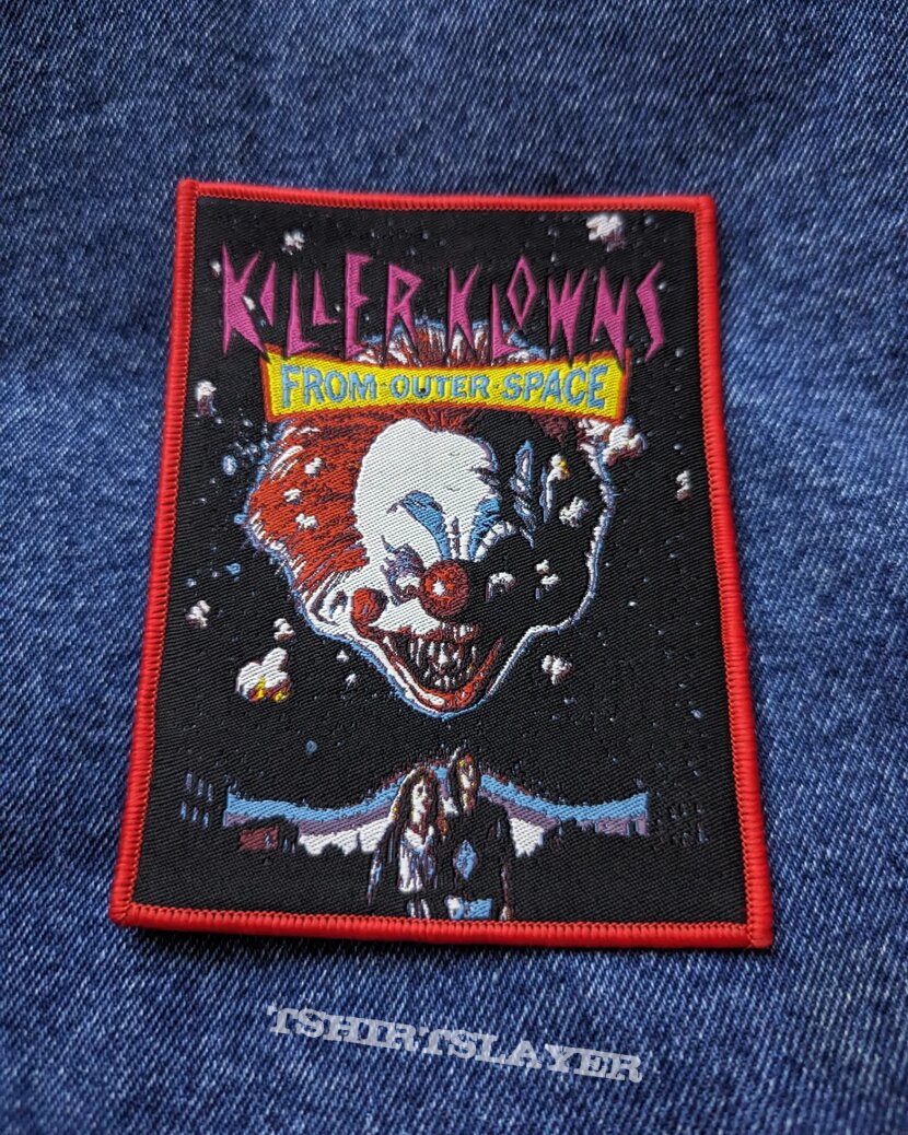 Killer Klowns From Outer Space woven patch 