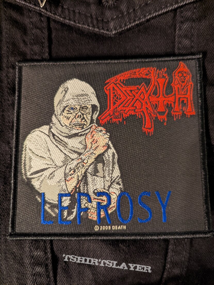 Death - Leprosy woven patch