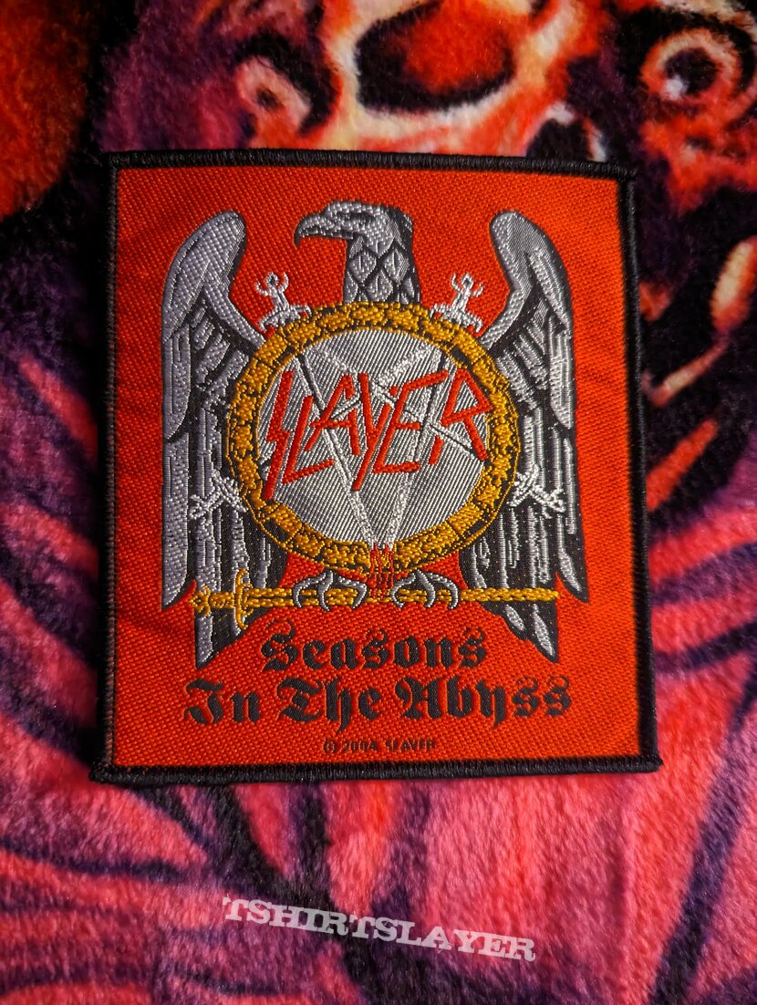 Slayer - Seasons In The Abyss woven patch 