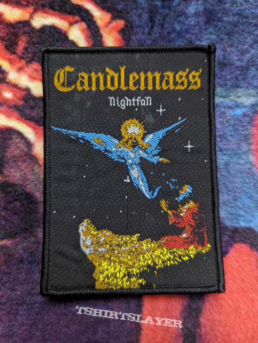 Candlemass - Nightfall woven patch Candlemass - Nightfall woven patch