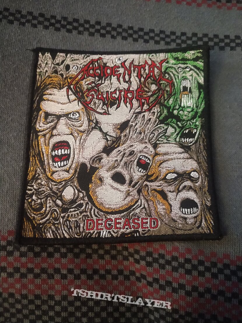 Accidental Suicide - Deceased woven patch